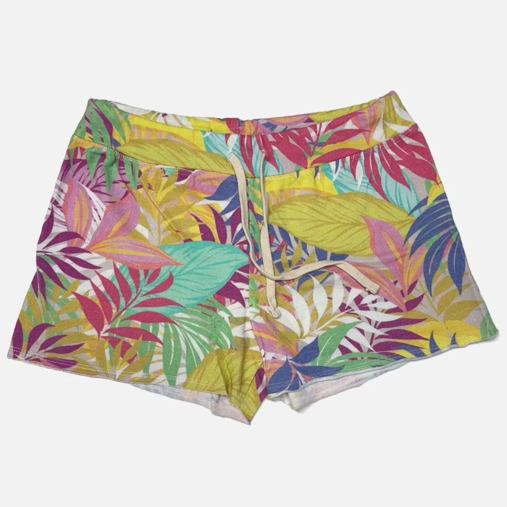Sundry | Tropical Print Cutoff Short - Cozy Chic - Summer Vibe - NWT - Picture 2 of 10